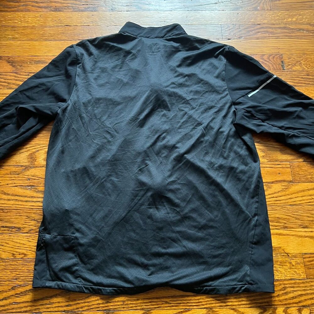 Reebok Speedwick Lightweight Full Zip Jacket Black Men's Size M Running Training - Picture 9 of 10